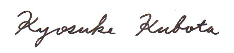 kyosuke kubota